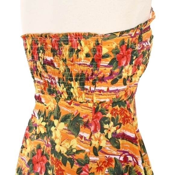 Sourpuss Hawaiian Halter Cotton Sun Dress Size Small On Sale Last One - Hey Viv - Picture 3 of 5